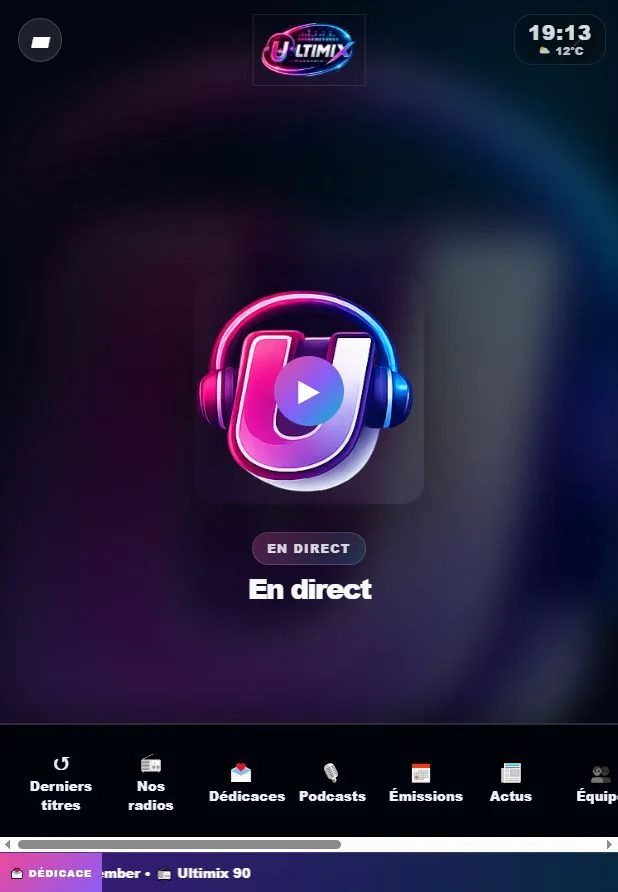 Capture réelle de Applications radio